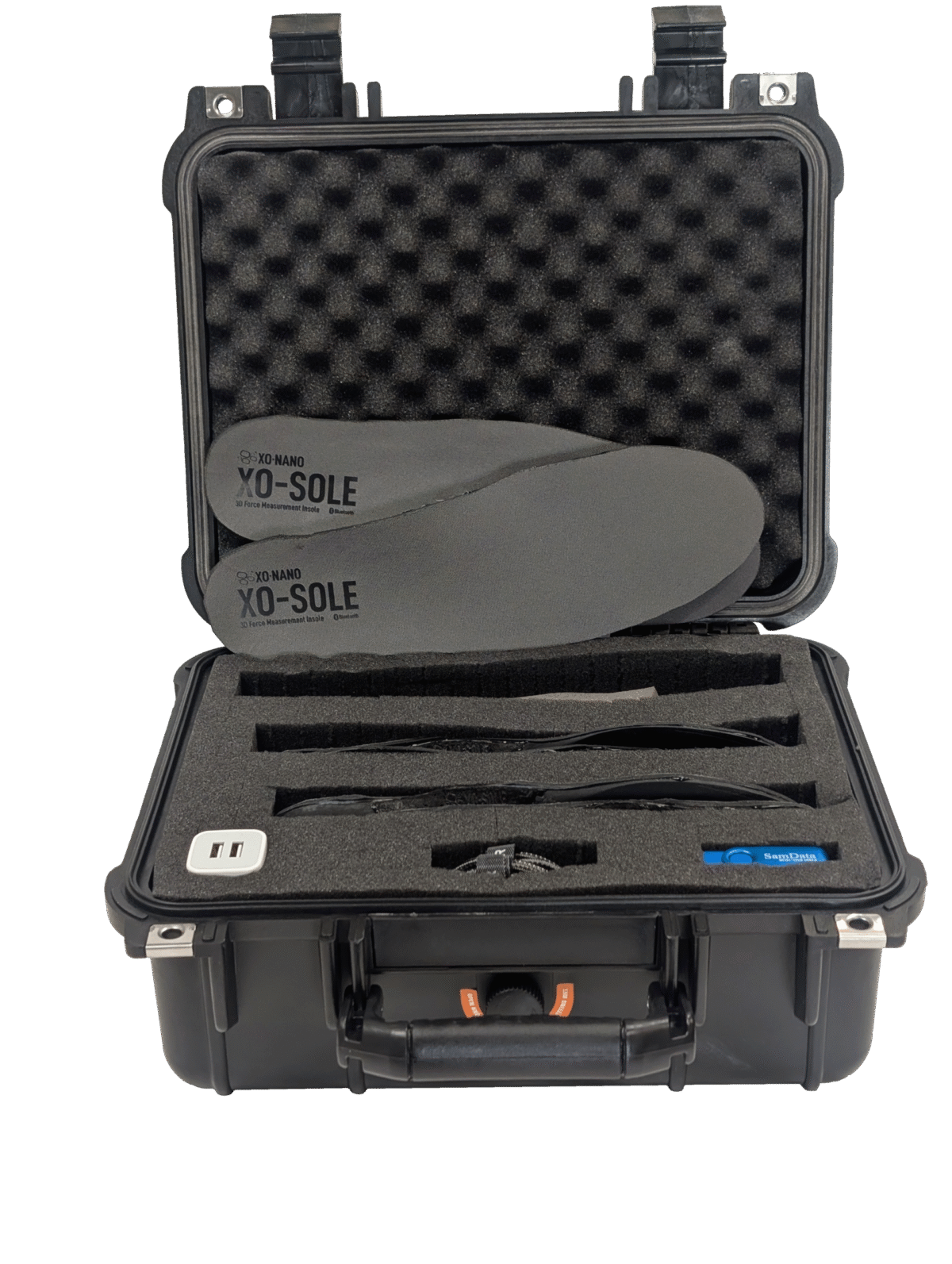 XO-SOLE Starter Kit, which includes 1 pair of XO-SOLE insoles in sizes S, M, and L.