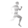 An icon of a person running.