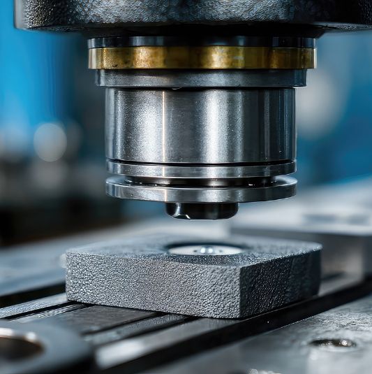 A drop weight impact tester.
