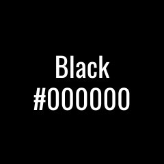 Black Black color block.