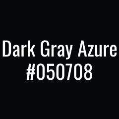 Dark Gray Azure Dark gray azure color block.