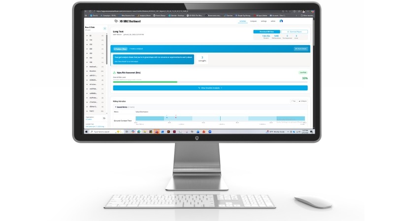 XO-SOLE User Dashboard A computer with the XO-SOLE User Dashboard pulled up.